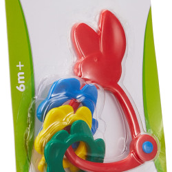 Funskool Giggles Bunny Rattle - Colourful & Stimulating Infant Toy