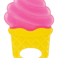 Giggles Funskool, Icecream Teether , Teether For Babies To Soothen Their Gums, Easy To Grasp,Hold And Chew, 3 Months & Above, Infant Toys