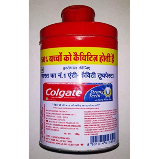 Colgate Cavity Protection Toothpowder - with Calcium and Minerals - 100 g