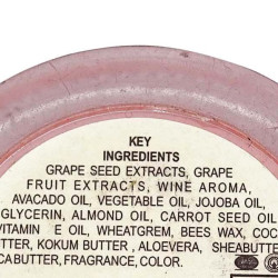 Khadi Natural Wine Grapefruit Lip Balm with Beeswax and Shea Butter 5g| Herbal Lip Balm for Soft Lips | Nourishing Lip Balm for Chapped Lips | Free From Harsh Chemicals | Unisex Formula
