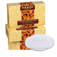 Vaadi Herbals Lavish Almond Soap, 75gms x 3 Vaadi Herbals Lavish Almond Soap, 75gms x 3