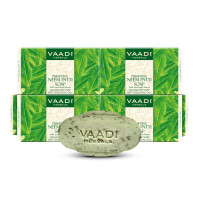 Vaadi Herbals Neem Patti Soap, Pure Neem Leaves, 75gms x 6