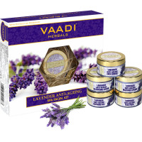 Vaadi Herbals Lavender Anti Ageing Spa Facial Kit with Rosemary Extract, 270g