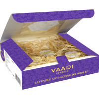 Vaadi Herbals Lavender Anti Ageing Spa Facial Kit with Rosemary Extract, 270g