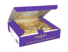 Vaadi Herbals Lavender Anti Ageing Spa Facial Kit with Rosemary Extract, 270g