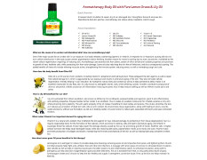 Vaadi Herbals Aromatherapy Body Oil, Lemongrass and Lily, 110ml