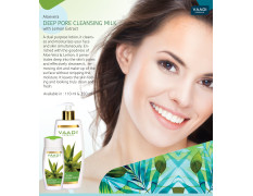 Vaadi Herbals Aloevera Deep Pore Cleansing Milk with Lemon Extract, 110ml