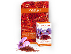 Vaadi Herbals Kesar Chandan Facial Bar with Extract Orange Peel, 25g