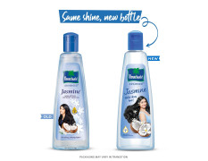 Parachute Advansed Jasmine Coconut Hair Oil With Vitamin-E For Healthy Shiny Hair, Non-sticky, 300ml