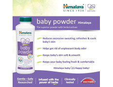 Himalaya Baby Powder | with Zinc Oxide | Pack of 1, 50 GM