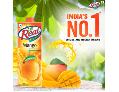 Real Mango Fruit Juice -1L | Rich in Vitamin C | No Added Preservatives, No Artificial Colors & Flavours | Goodness of Best fruits | Daily Dose of Fruit Nutrition | Tasty, Refreshing & Energising Drink