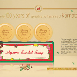 Mysore Sandal Soap,450g (150x3) (Pack Of 3)