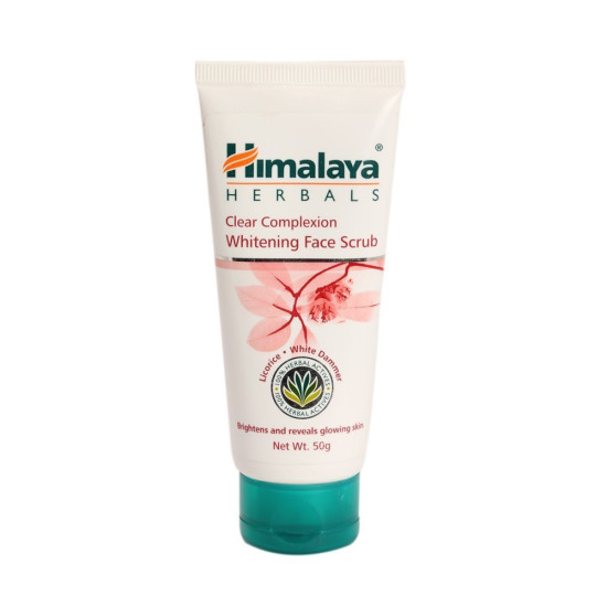 Himalaya Herbals Clear Complexion Whitening Face Scrub, 50g