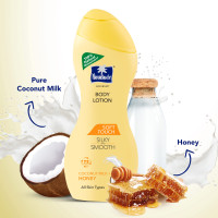 Parachute Advansed Soft Touch Body Lotion for Women & Men, All Skin types, 250ml | Pure Coconut Milk & Honey, 100% Natural, 72h Moisturisation
