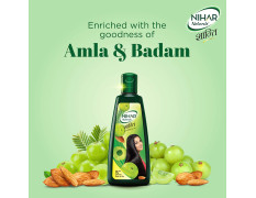 Nihar Shanti Amla Badam Hair Oil, 300 ml