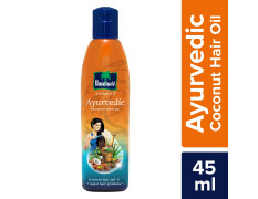 Parachute Advansed Ayurvedic Coconut Hair Oil with Neem, Amla, Bhringraj & 22 Natural Herbs | Reduces Dandruff, Thinning & prevents Hair fall | 45ml