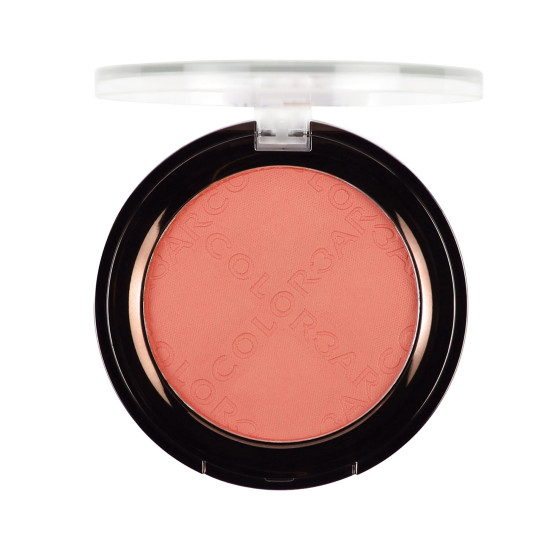 Colorbar Cheekillusion Blush, Coral Craving | Lightweight, silky texture | Highly-buildable and blendable | Powder blush| Suitable for all skin types
