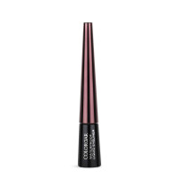 Colorbar Waterproof Opaque Liquid Eyeliner Opaque Finish - Black, 2.5ml |Smudge Proof| Long Lasting| Flexible Applicator.