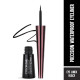 Colorbar Waterproof Opaque Liquid Eyeliner Opaque Finish - Black, 2.5ml |Smudge Proof| Long Lasting| Flexible Applicator.