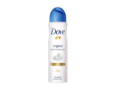 Dove Original Antiperspirant Deodorant for Women | 150ml | Long-Lasting Odour Protection, Skin-Friendly, Alcohol & Paraben-Free Body Spray for Women