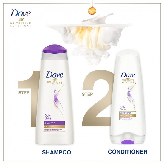 Dove Daily Shine Shampoo, 180 ml