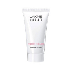 Lakme Perfect Radiance Intense Brightening Face Wash 50 g, Daily Facial Cleanser with Skin Lightening Vitamins - Lightens Dark Spots with Niacinamide