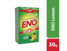 ENO Lemon Multipack Digestive Fruit Salt 30 gm ( Pack of 6 )