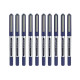 uni-ball Eye UB-150 0.5mm Roller Ball Pen | Blue Ink, Pack of 10
