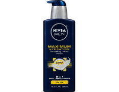 NIVEA Men Maximum Hydration 3 in 1 Nourishing Lotion 16.9 Fluid Ounce