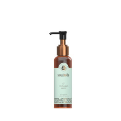 SoulTree Revitalising Hair Oil with Amla & Brahmi – 120ml | For Darker, Thicker Hair, Nourishes & Strengthens, Enhances Shine | Natural, Chemical-Free Formula for Men & Women