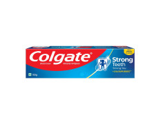 Colgate Strong Teeth, 150g, India’s No: 1 Toothpaste Brand, Calcium-boost for 2X Stronger Teeth, Prevents cavities, Whitens Teeth, Freshens Breath