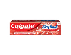 Colgate MaxFresh 150g Bad Breath Treatment Toothpaste, Red Gel Paste with Menthol for Super Fresh Breath