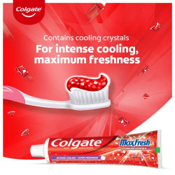 Colgate MaxFresh 150g Bad Breath Treatment Toothpaste with Menthol - Super Fresh Breath