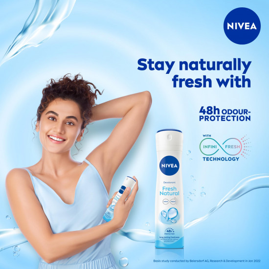 NIVEA Women Fresh Natural Deodorant, 150ml