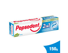 Pepsodent 2 in 1 Toothpaste Tooth Decay Prevention, Cavity Protection, Sensitivity Relief, Plaque Removal, 150 g