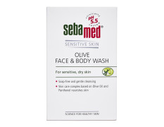 Sebamed Olive Face & Body Wash|Ph 5.5|Soap Free|For Sensitive Dry Skin|With Olive Oil And Panthenol 200Ml