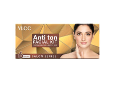 VLCC Salon Series Anti Tan Facial Kit ( 6 Facials ) - 300g - At Home Anti-Tan Facial Kit | Fights Sun Tan, Uneven Skin Tone | Refines and Brightens Skin Tone For Glowing Complexion