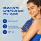 NIVEA SUN Protect and Moisture 75ml SPF 30 Sunscreen| PA++ UVA - UVB Protection System| Water Resistant| For Men & Women
