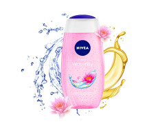 NIVEA Waterlily & Oil 250ml Body Wash| Shower Gel with Care Oil Pearls| Refreshing Scent of Waterlily Flower|Clean, Healthy & Moisturized Skin