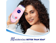NIVEA Waterlily & Oil 250ml Body Wash| Shower Gel with Care Oil Pearls| Refreshing Scent of Waterlily Flower|Clean, Healthy & Moisturized Skin
