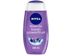 NIVEA Fresh Power Fruit 250ml Body Wash| Shower Gel with Real Fruit Extracts| Pure Glycerin for Instant Soft & Summer Fresh Skin|Microplastic Free |Clean, Healthy & Moisturized Skin