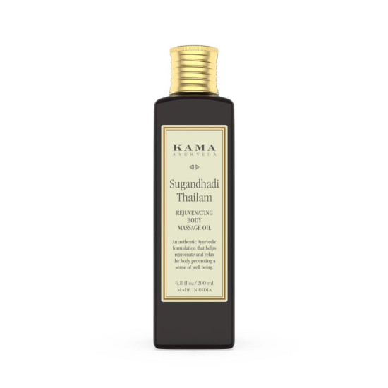 Kama Ayurveda Sugandhadi Rejuvenating Body Treatment, 200ml (Body Oil)