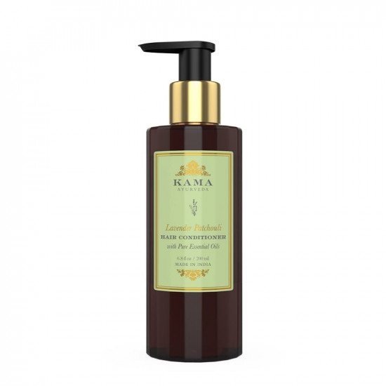 Kama Ayurveda Lavender Patchouli Hair Conditioner with Pure Essential Oils of Lavnder and Patchouli, 200ml