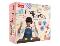 Handycrafts - Finger Painting,Art and Craft Kit, Make Your own fingerpainted Artwork, 5 Years +