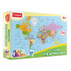 Funskool Play & Learn-World Map, Educational, 105 Pieces, Puzzle, For 6 Year Old Kids And Above