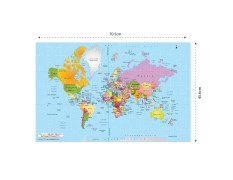 Funskool Play & Learn-World Map, Educational, 105 Pieces, Puzzle, For 6 Year Old Kids And Above