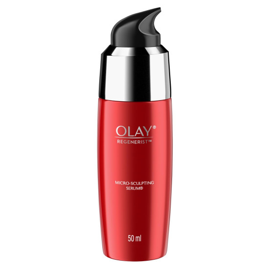 Olay Regenerist Micosculpting Serum | Hydrated, Plump, Bouncy Skin | With Hyaluronic Acid, Niacinamide and Peptides | Normal, Oily, Dry, Combination Skin | 50ml Olay Regenerist Micosculpting Serum | Hydrated, Plump, Bouncy Skin | With Hyaluronic Acid, Niacinamide and Peptides | Normal, Oily, Dry, Combination Skin | 50ml
