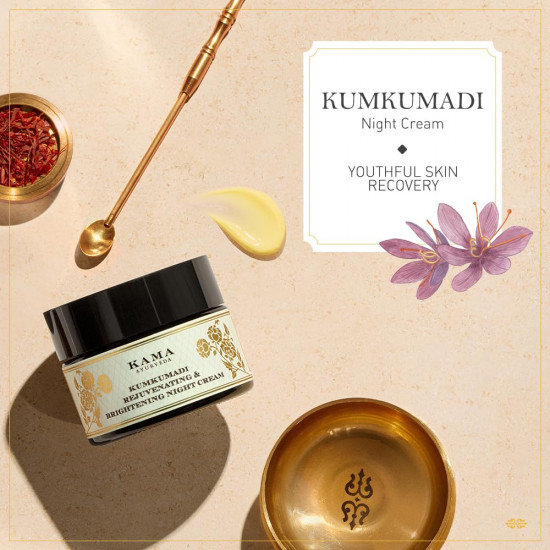 Kama Ayurveda Rejuvenating and Brightening Ayurvedic Night Cream, 50g