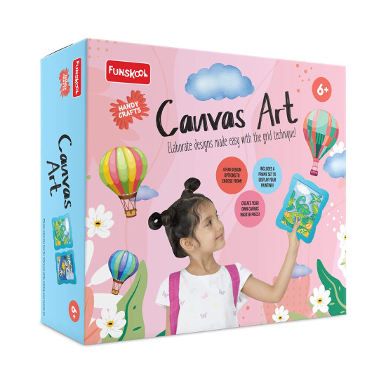 Handycrafts - Canvas Art, Art and Craft Kit, 6 Years +