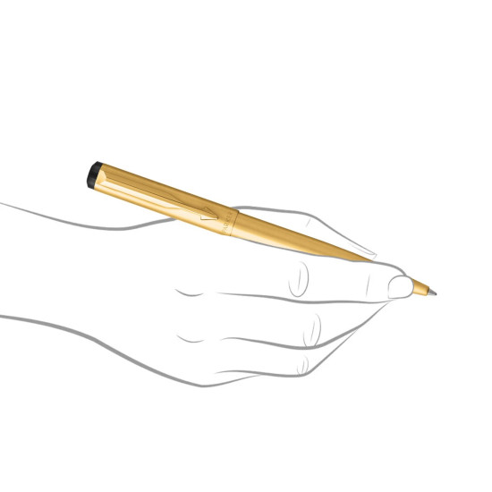 Parker Vector Gold Ball Pen, 1 Count (Pack of 1) (9000013675)